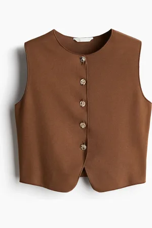 H&M Gilet aus Jersey - Beige