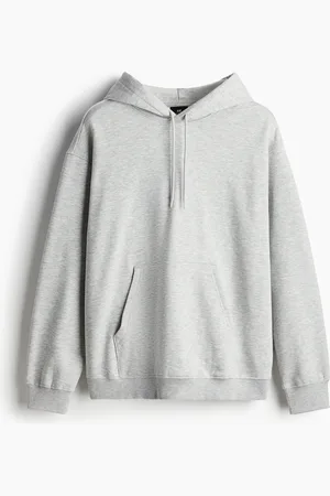 H&M Hoodie in Loose Fit - Grau