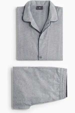 H&M Flanellpyjama - Grau