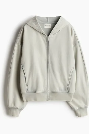 H&M Sport-Hoodiejacke mit Zipper - Türkis