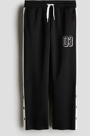 H&M Weite Joggpants - Schwarz