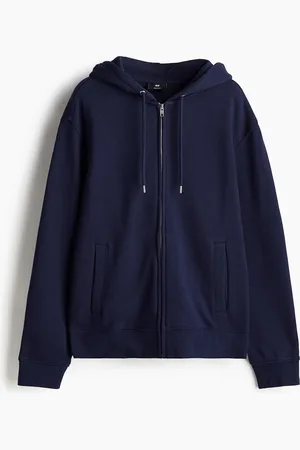 H&M Kapuzenjacke Regular Fit - Blau