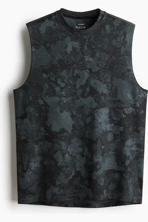 H&M Sport-Tanktop mit DryMove™ in Regular Fit - Schwarz