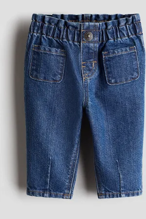 H&M Paperbag-Hose - Blau