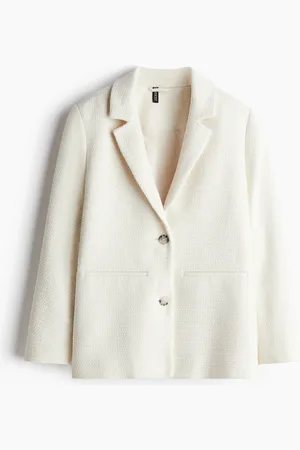 H&M Blazer aus Strukturstoff - Beige