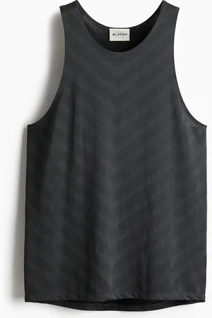 H&M Sport-Tanktop mit DryMove™ in Regular Fit - Schwarz