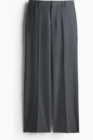 H&M Weite elegante Hose - Schwarz