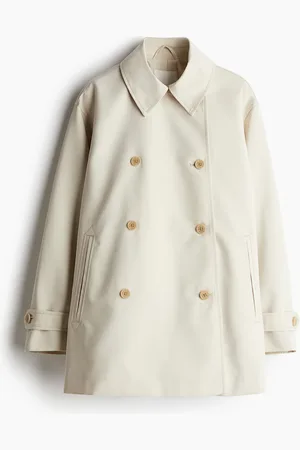 H&M Kurzer Trenchcoat - Beige