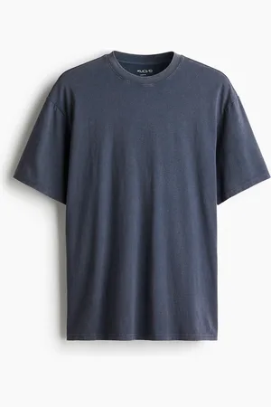 H&M Sportshirt mit DryMove™ in Loose Fit - Blau