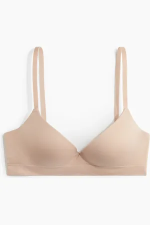 H&M Seamless Super-Push-up-BH - Beige