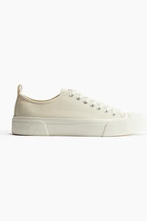 H&M Sneaker aus Canvas - Weiß