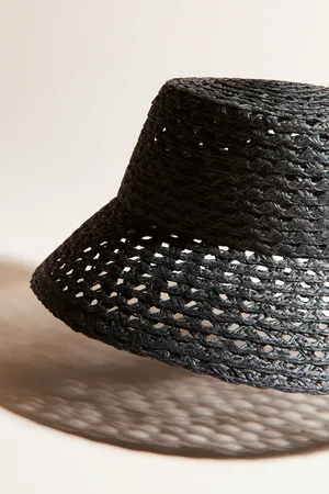 H&M Strohhut - Schwarz
