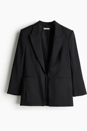 H&M Taillierter Blazer - Schwarz
