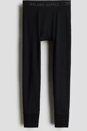 H&M Unterziehhose aus Baumwolle - Schwarz