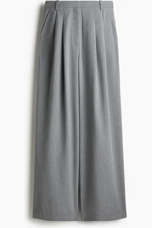 H&M Weite Hose - Grau