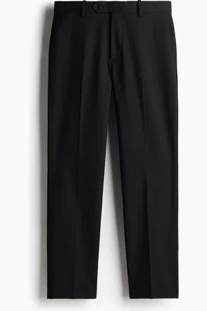 H&M Anzughose in Regular Fit - Schwarz