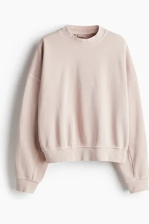 H&M Sweatshirt im Washed-Look - Pink