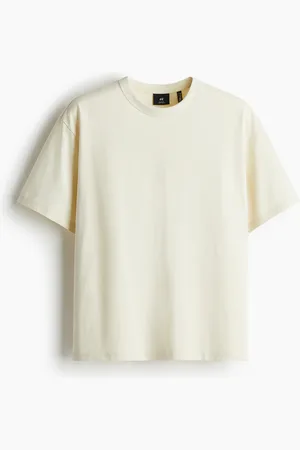 H&M COOLMAX® T-Shirt Loose Fit - Beige