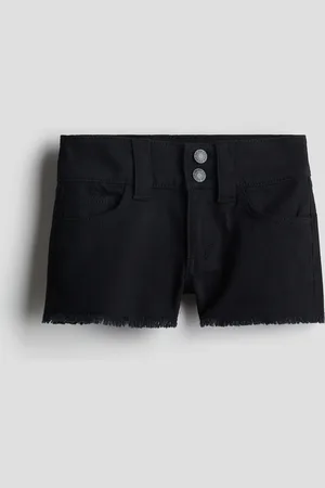 H&M Twillshorts - Schwarz