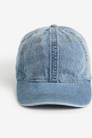 H&M Cap aus Baumwolltwill - Blau