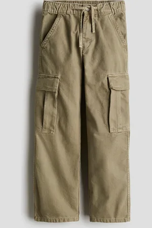 H&M Cargohose aus Canvas - Grün
