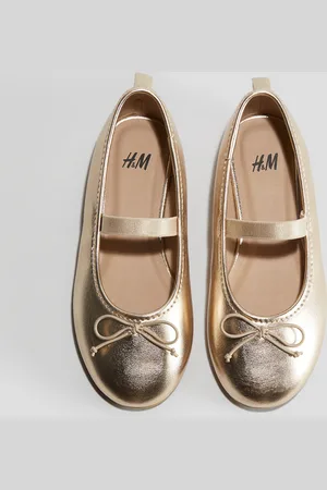 H&M Ballerinas - Gold