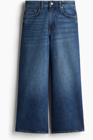 H&M Weite Jeans - Blau