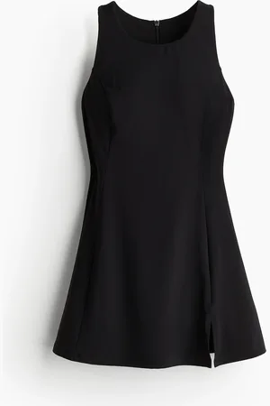 H&M Tenniskleid mit SoftMove™ - Schwarz