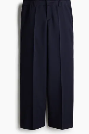 H&M Weite elegante Hose - Blau