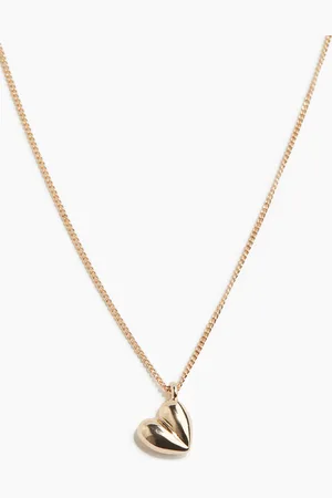 H&M Halskette mit Herzanhänger - Gold