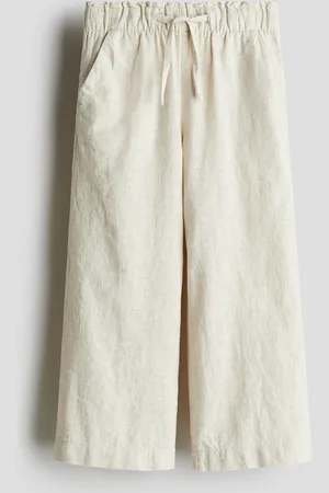H&M Hose aus Leinenmix - Beige