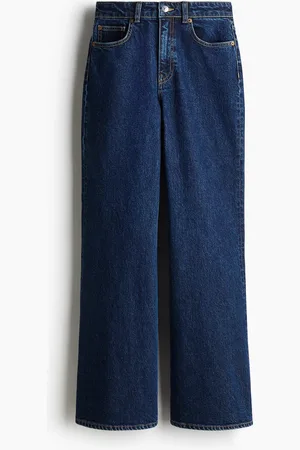 H&M Flared High Jeans - Blau