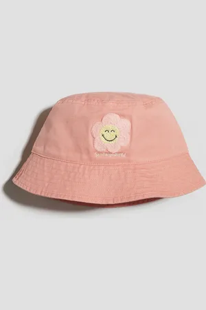 H&M Bedruckter Bucket Hat - Orange