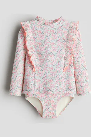 H&M Gemustertes Badeset - Weiß
