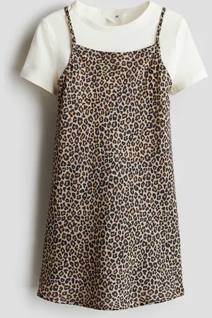 H&M 2-teiliges Set mit Shirt und Kleid - Beige