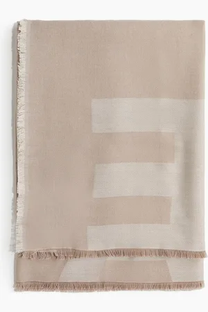 H&M Tuch aus Jacquardstoff - Braun
