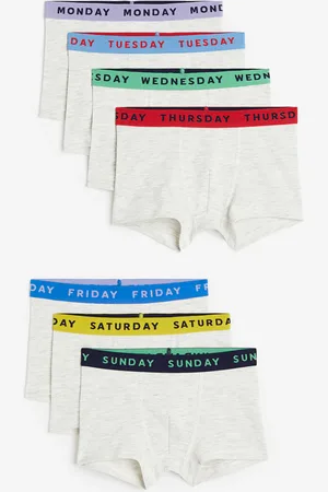 H&M 7er-Pack Boxershorts - Grau