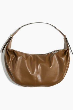 H&M Abgerundete Umhängetasche - Beige