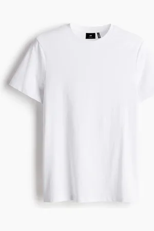 H&M COOLMAX®-T-Shirt Regular Fit - Weiß