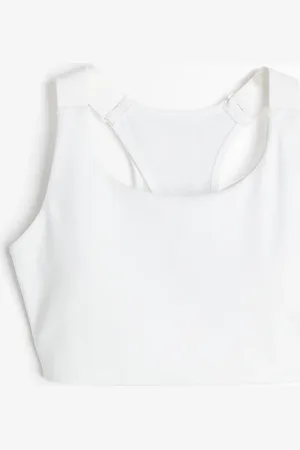 H&M Sport-BH aus DryMove™ High Support - Weiß