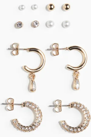 H&M 6 Paar Ohrringe - Gold