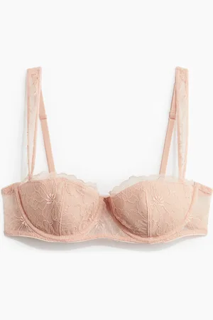 H&M Balconette-BH aus Spitze - Orange