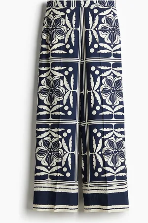 H&M Weite Hose - Blau