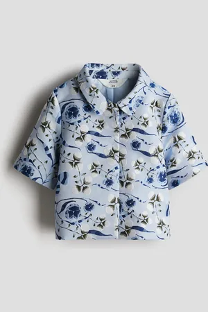 H&M Blazer aus Jacquardstoff - Blau