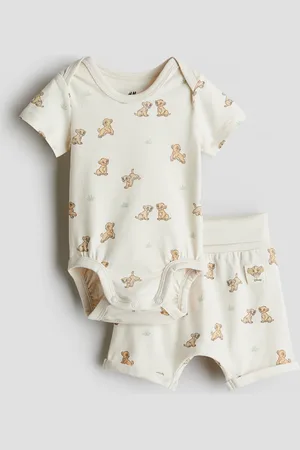 H&M Zweiteiler mit Motivprint - Beige