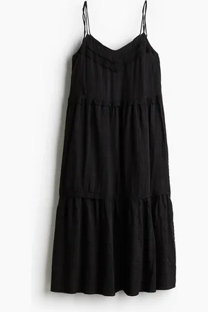 H&M Trägerkleid - Schwarz