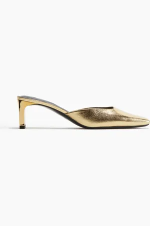 H&M Eckige Mules - Gold