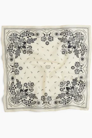 H&M Gemustertes Baumwolltuch - Beige