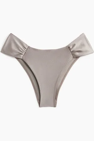 H&M Cheeky Bikinihose - Grau