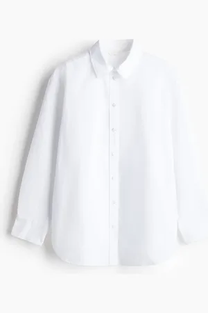H&M Oxfordbluse - Weiß